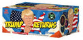 Trump returns