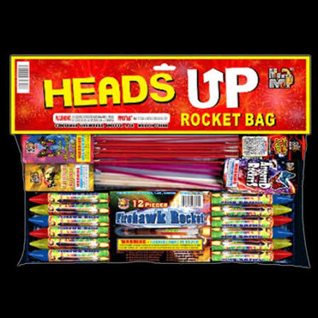 Heads Up Rocket Bag Assortment