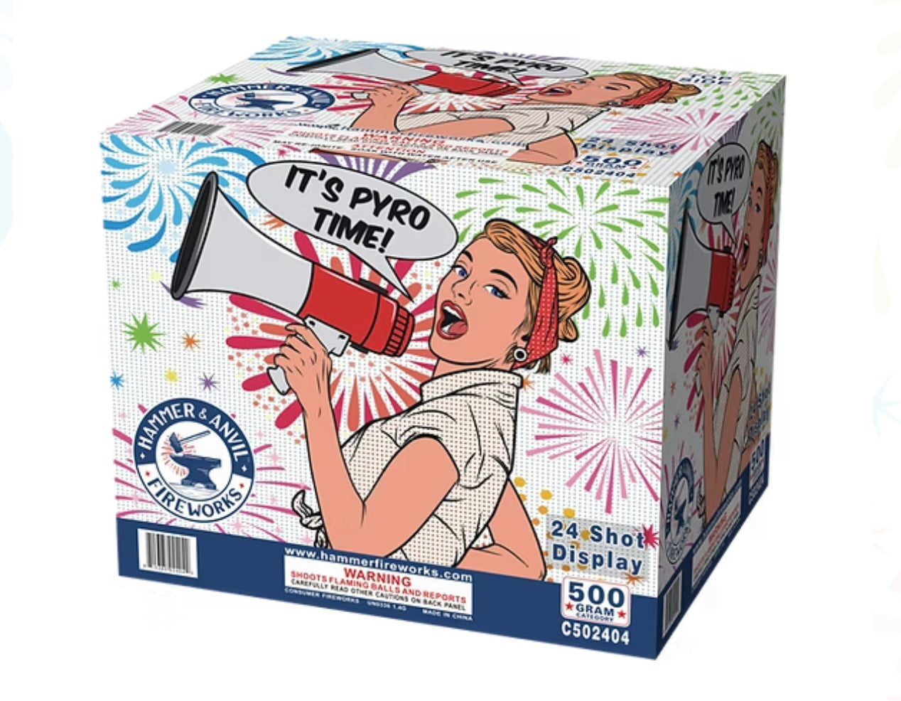 It’s Pyro Time 24 Shot