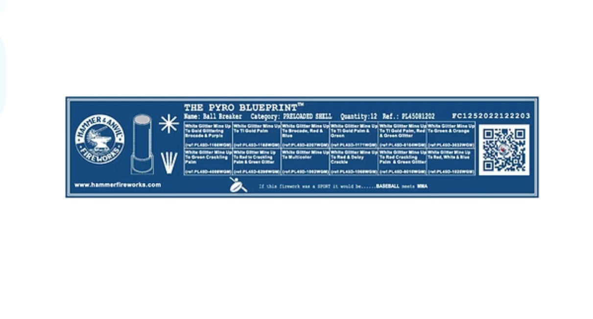 Ball Breaker 12 Preloaded Kit 45MM W/Mines