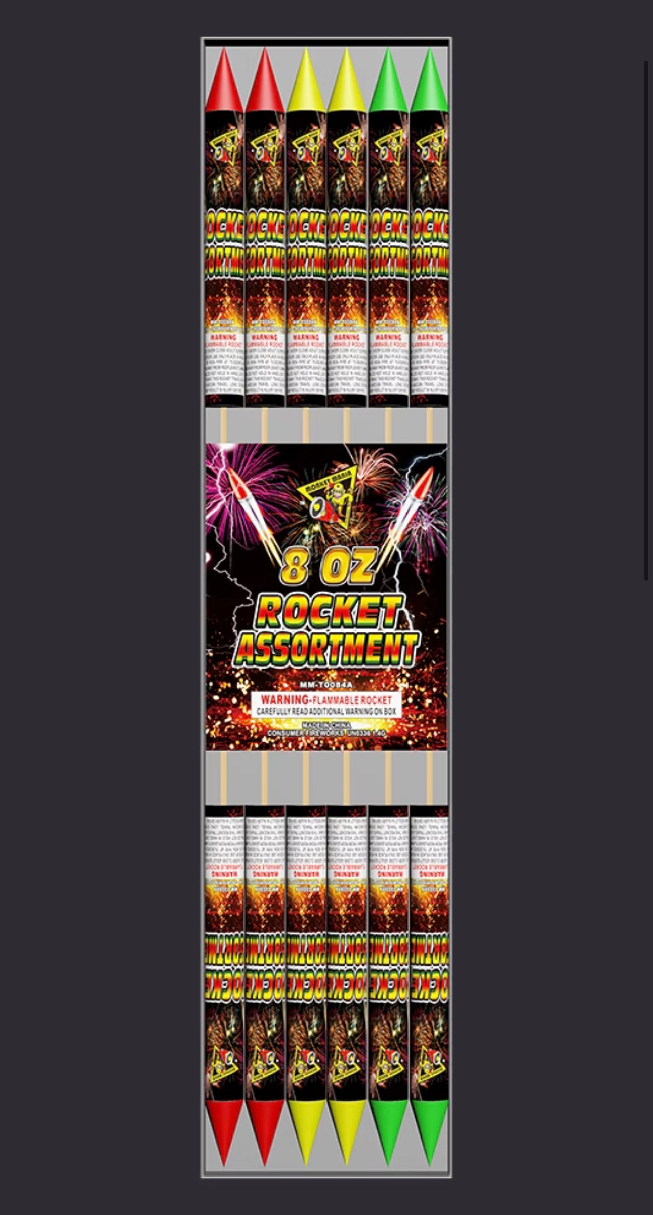 8 Oz Rockets (12 pack)