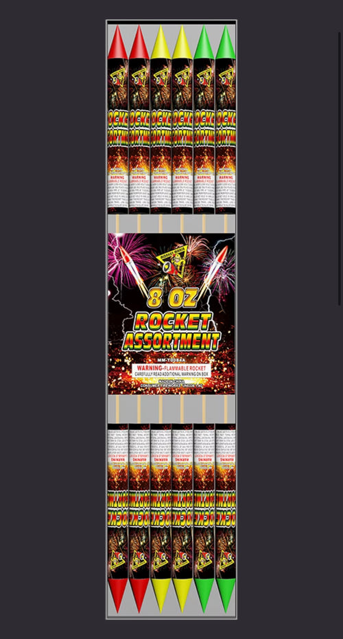 8 Oz Rockets (12 pack)